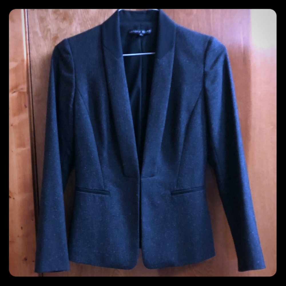 Antonio Melani heathered black professional blazer